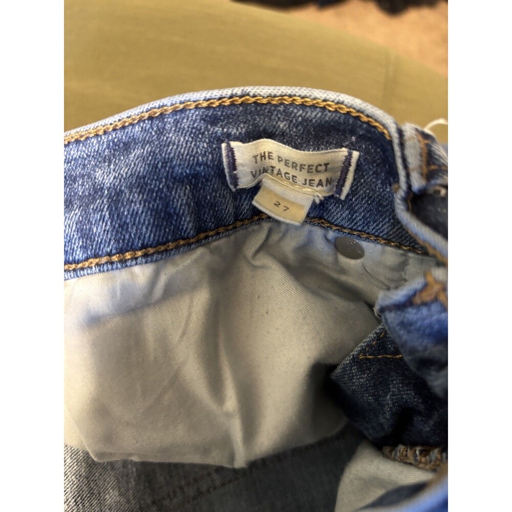 Madewell Women’s Jeans The Perfect Vintage Jeans Size 27 - Picture 4 of 6